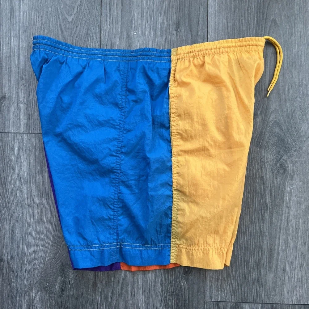 VTG Nike AIR Men's M/L Swim Trunks Multicolor 90s
